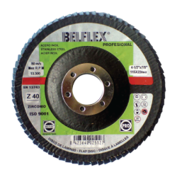 BELFLEX Flap Disc Zirconium ZN 40 178 x 22 mm