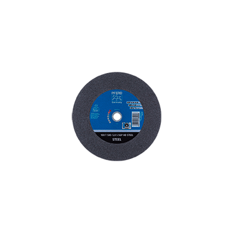 Discos De Corte P/ Máq. Estacionárias Linha Alto Rendimento SG-Elastic, Heavy Duty Aço 100 T 500-5,8 A 24 S SG-HD/40,0 PFERD Discos De Corte P/ Máq. Estacionárias Linha Alto Rendimento SG-Elastic, Heavy Duty Aço 100 T 500-5,8 A 24 S SG-HD/40,0 PFERD