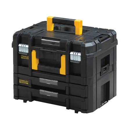 STANLEY® FATMAX® Multipurpose Suitcase TSTAK® II + Double Toolbox TSTAK® IV FMST1-71981