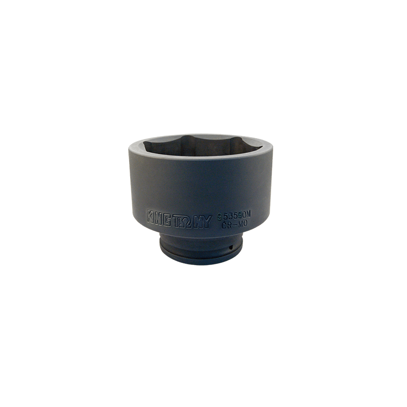 KING TONY 1-1/2'DR. 6PT Inch Standard Impact Socket 3-9/16