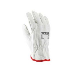 Luva Tipo Chefe em Pele Vaca Natural REF:11 CHEMITOOL SAFETY