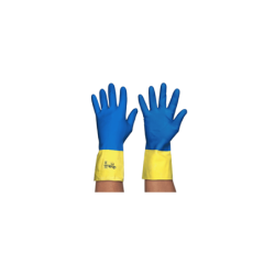 LUVA LATEX/NEOPRENE AZ/AM 30CM