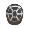 Capacete de Proteção HDPE 6P Cinzento REG. CHEMITOOL SAFETY