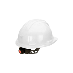 Capacete de Proteção HDPE 6P Branco REG. RO CHEMITOOL SAFETY