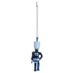 Ornament Soldier - Blue Christmas