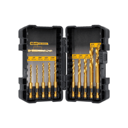 DeWalt Extreme Impact HSS-TIN Drill Bits 10 Piece Set 3 - 12mm