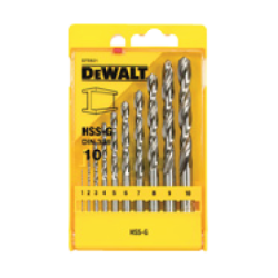 DeWalt set of 29 HSS-G drill bits DIN 338 1-13mm