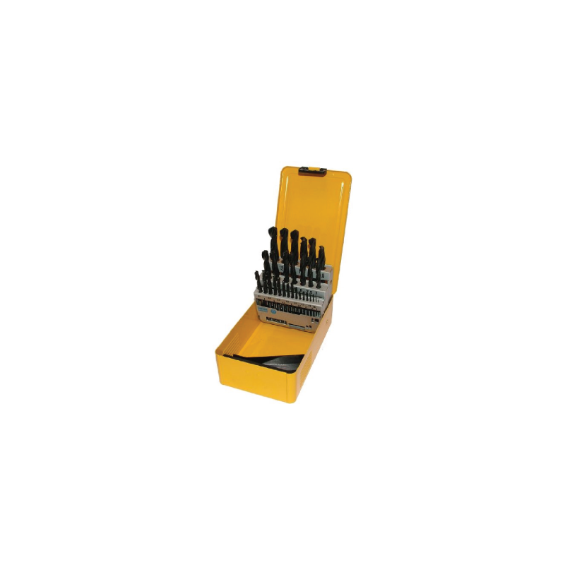 Though Case com 29 brocas  para metal DeWalt  1 - 13mm