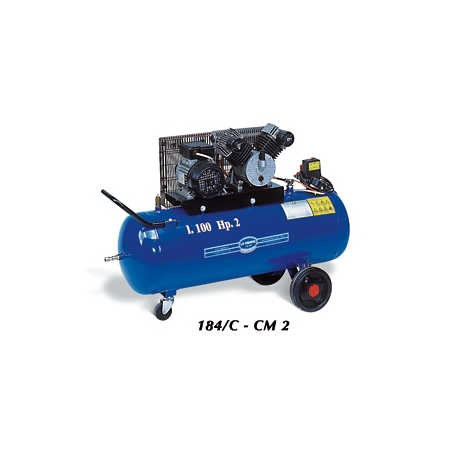 Compressor de Alta Profissionalidade - de Uma-Duas Etapas de Correia de Transmissão - Lubrificado 184/C - CM2 LA PADANA