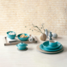 Stoneware Pasta Bowl 22cm Caribe - Vancouver