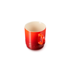 Caneca Média em Grés 200ml Cereja