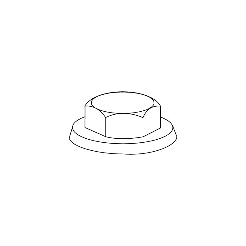 CHEMITOOL FASTENERS Nylon Cover Cap for Hexagon Head Screw 10 LV044 R9010 White CHEMITOOL FASTENERS Nylon Cover Cap for Hexagon Head Screw 10 LV044 R9010 White