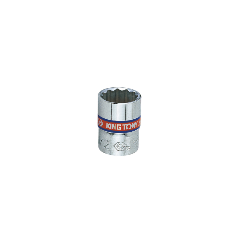 KING TONY 1/4' - 3/8' 6 Points Standard Metric Socket
