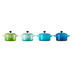 Set 4 Mini Cocottes 250ml Caribe, Marseille, Palm e Cool Mint