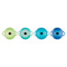 SET 4 MINI COCOTTE VERDE/AZUL 10