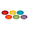 Stoneware Rainbow Set of 6 Side Plates
