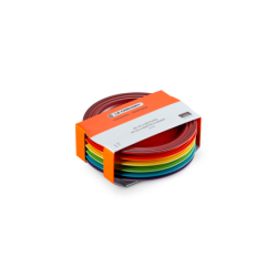 Stoneware Rainbow Set of 6 Side Plates