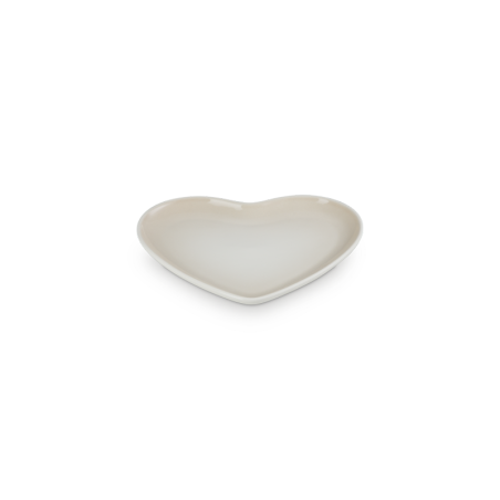 Heart Plate 23cm Meringue - L'Amour