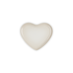Heart Plate 23cm Meringue - L'Amour