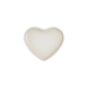 Heart Plate 23cm Meringue - L'Amour