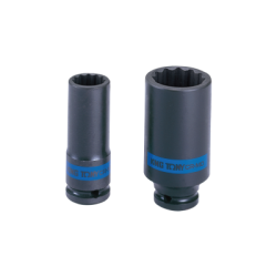KING TONY 21mm 1/2' 12 Points Metric Deep Impact Socket