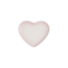 Heart Plate 23cm Shell Pink - L'Amour