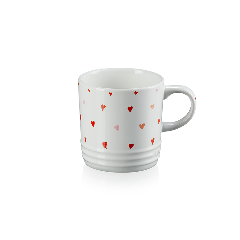 Taza Grande Corazones - L'Amour