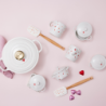 Taza Grande Corazones - L'Amour