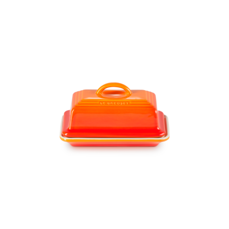 Stoneware Butter Dish Volcanic