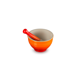 Stoneware Pestle & Mortar 300ml Volcanic