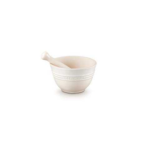 Stoneware Pestle & Mortar 300ml Meringue