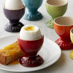 Stoneware Egg Cup Cerise