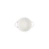 Petite Casserole Meringue with Gold Heart Knob - L'Amour