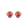 Set of 2 Soup Bowl without Lid 600ml Cerise