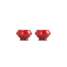 Set of 2 Soup Bowl without Lid 600ml Cerise