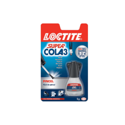 LOCTITE SUPER COLA 3 - COM PINCEL