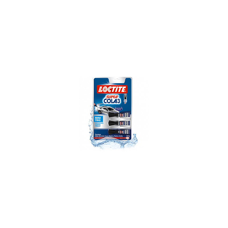 LOCTITE SUPER COLA 3 - MINI TRIO