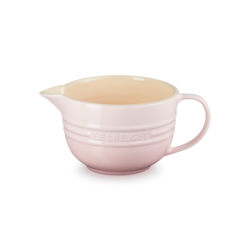 Stoneware Mixing Jug 2L Shell Pink