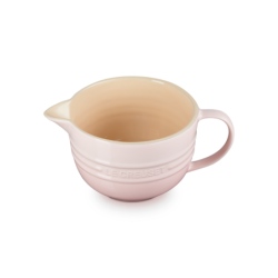 Stoneware Mixing Jug 2L Shell Pink