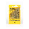 DeWalt set of 19 HSS-G drill bits DIN 338 1-10mm