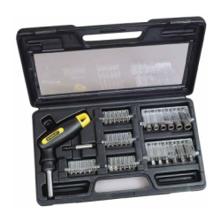 STANLEY® 38 Pieces Pistol Grip Screwdriver Set