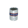 KING TONY 1/4' 13mm 6 Points Standard Metric Socket