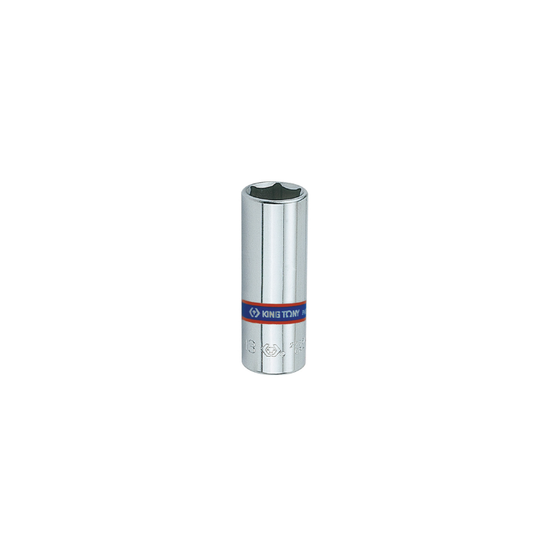 KING TONY 1/4' 6 Points Metric Deep Socket 1/2'