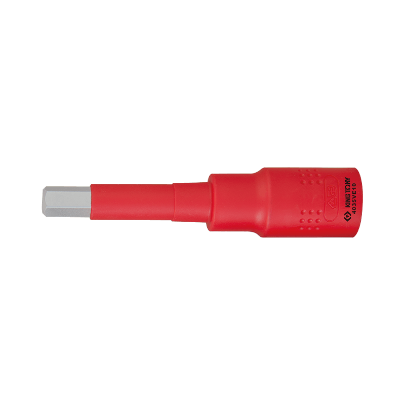 KING TONY 1/2'DR. VDE Insulated Hexagon Bit Socket H4mm KING TONY 1/2'DR. VDE Insulated Hexagon Bit Socket H4mm