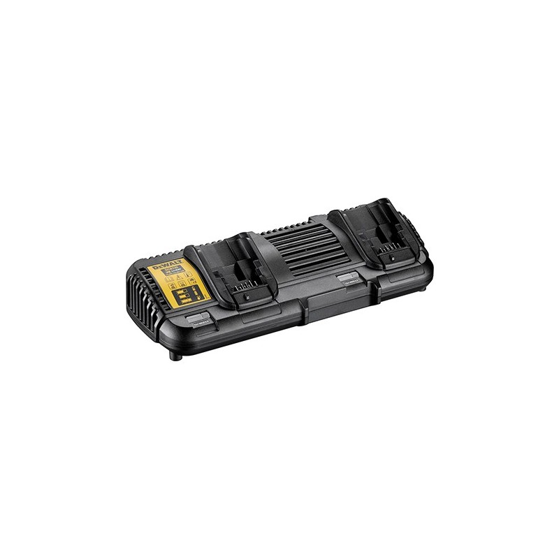 Cargador Doble DeWalt XR Flexvolt Para Baterías Carril XR 54V / 18V / 14,4V / 10,8V Li-Ion