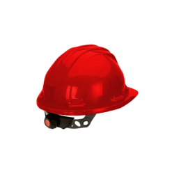 CHEMITOOL SAFETY HDPE 6P Red REG Helmet