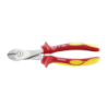 STAHLWILLE VDE Heavy Duty Side Cutter, Insulated, with Plastic Sleeves Handle 180 mm