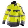 DASSY Lima High Visibility Winter Jacket M +/- 200 g/m² Fluo Yellow/Grey