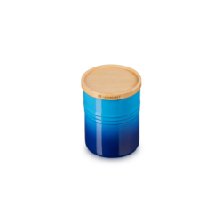 Stoneware Medium Storage Jar 540ml - Azure