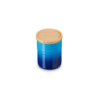 Stoneware Medium Storage Jar 540ml - Azure